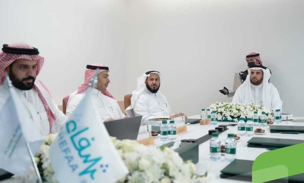 لجنة المكافآت والترشيحات بمجلس إدارة صندوق الوقف الصحي تطّلع على مستجدات أعمال الصندوق